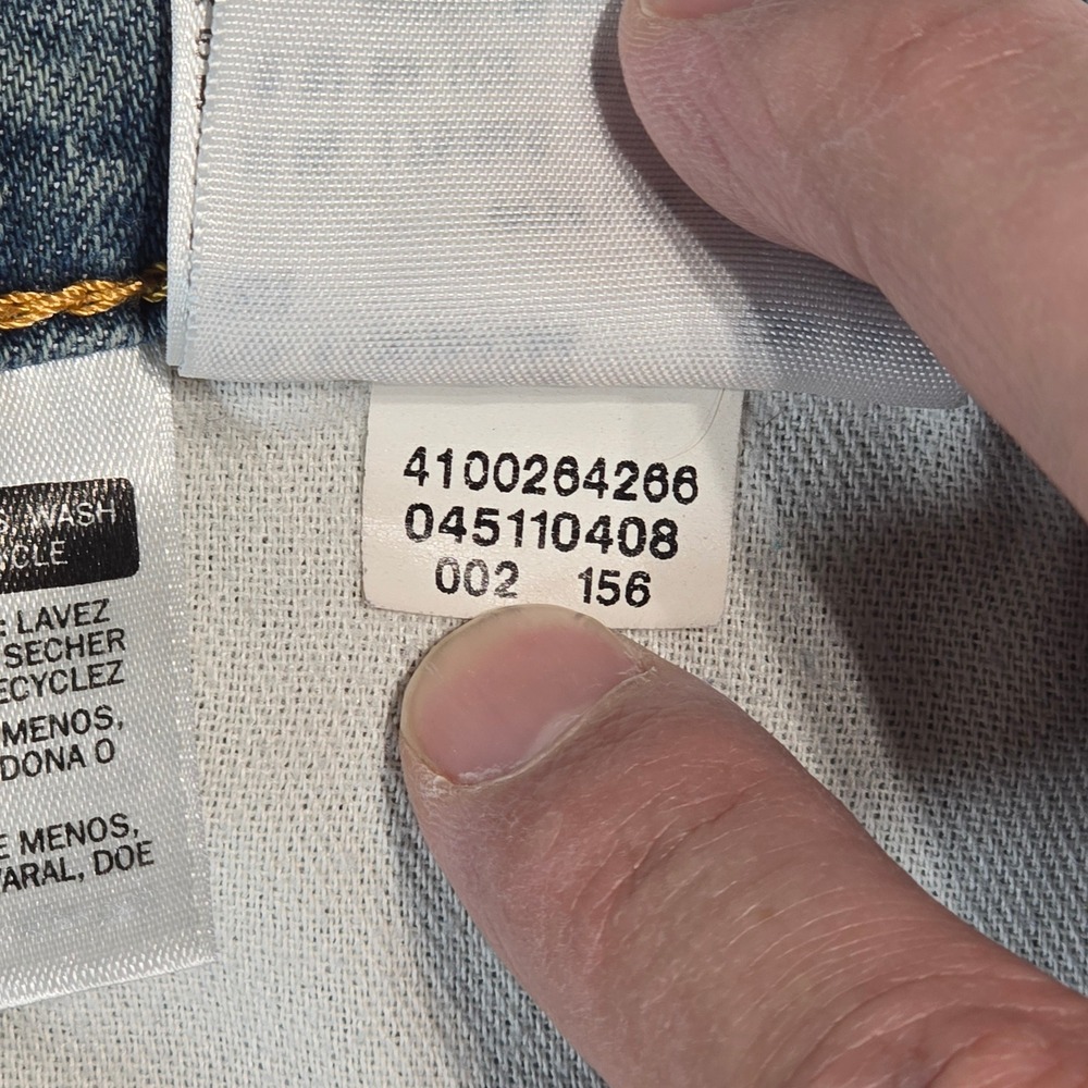 Levis 511 Slim Fit Mens Jeans Blue Medium Wash Denim W34 L32 04511-0408 - Picture 7 of 16